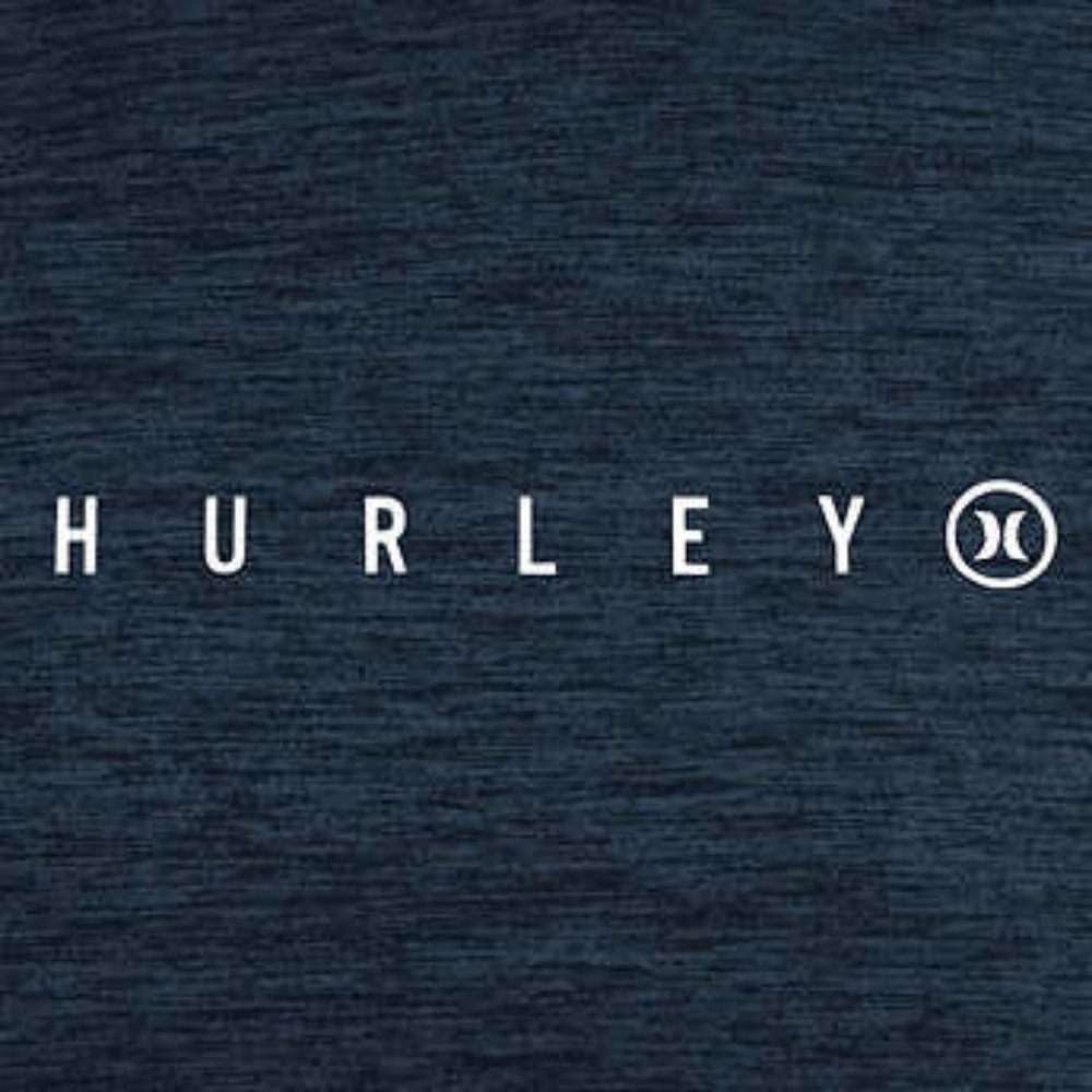 New Hurley Men’s Lightweight Performance Hoodie - Blue/Small - Picture 6 of 6